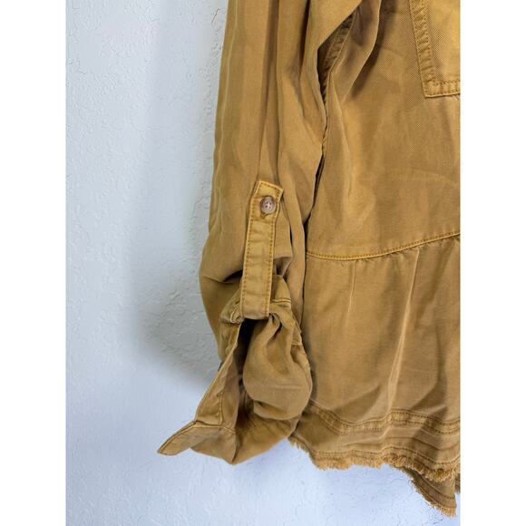 Women's Anthropologie Pilcro‎ Mustard Swing Top Size Medium NEW - Picture 9 of 9